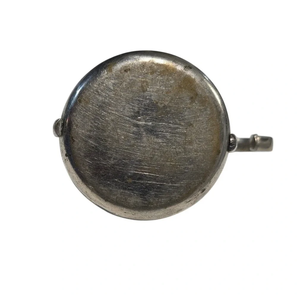 Vintage Silver Tone Swivel Over Cup Tea Strainer with Drip Cup Base 2.5 Inch